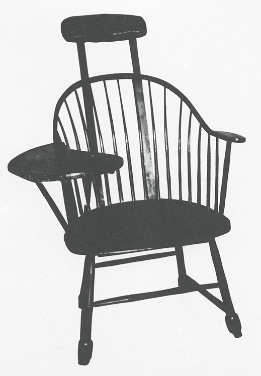 U prvoj polovici 19. stoljeća Amerike, stolica za ljuljanje je bila prototip za mehaničku stomatološku stolicu. Kako je vrijeme prolazilo, postalo je očito da su i zubaru i pacijentu mogle pomoći fleksibilnije stolice. Do sredine 19. stoljeća, zubari su sami sebi gradili i oblikovali stolice, sve dok nije došlo do razvoja zubarske manufakture, kojom je započeta nagla proizvodnja specijalizovanih stolica s različitim dijelovima namjenjenim za glavu, leđa, noge i prilagodljivošću raznim tijelesnim oblicima.